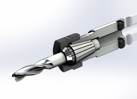 nema 23 步进电机驱动的迷你CNC铝铣床缩略图